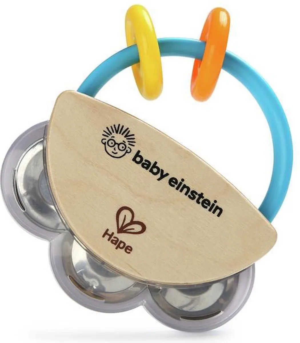 Hape - Baby Einstein - Mini Tamboerijn - vanaf 3 maanden speelgoed