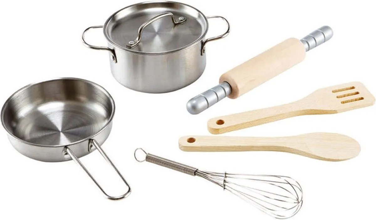 Hape - Chef's Cooking Set (5851) speelgoed