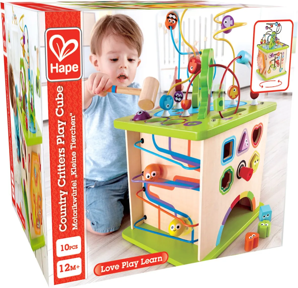 Hape Speelkubus - Educatief spel speelgoed