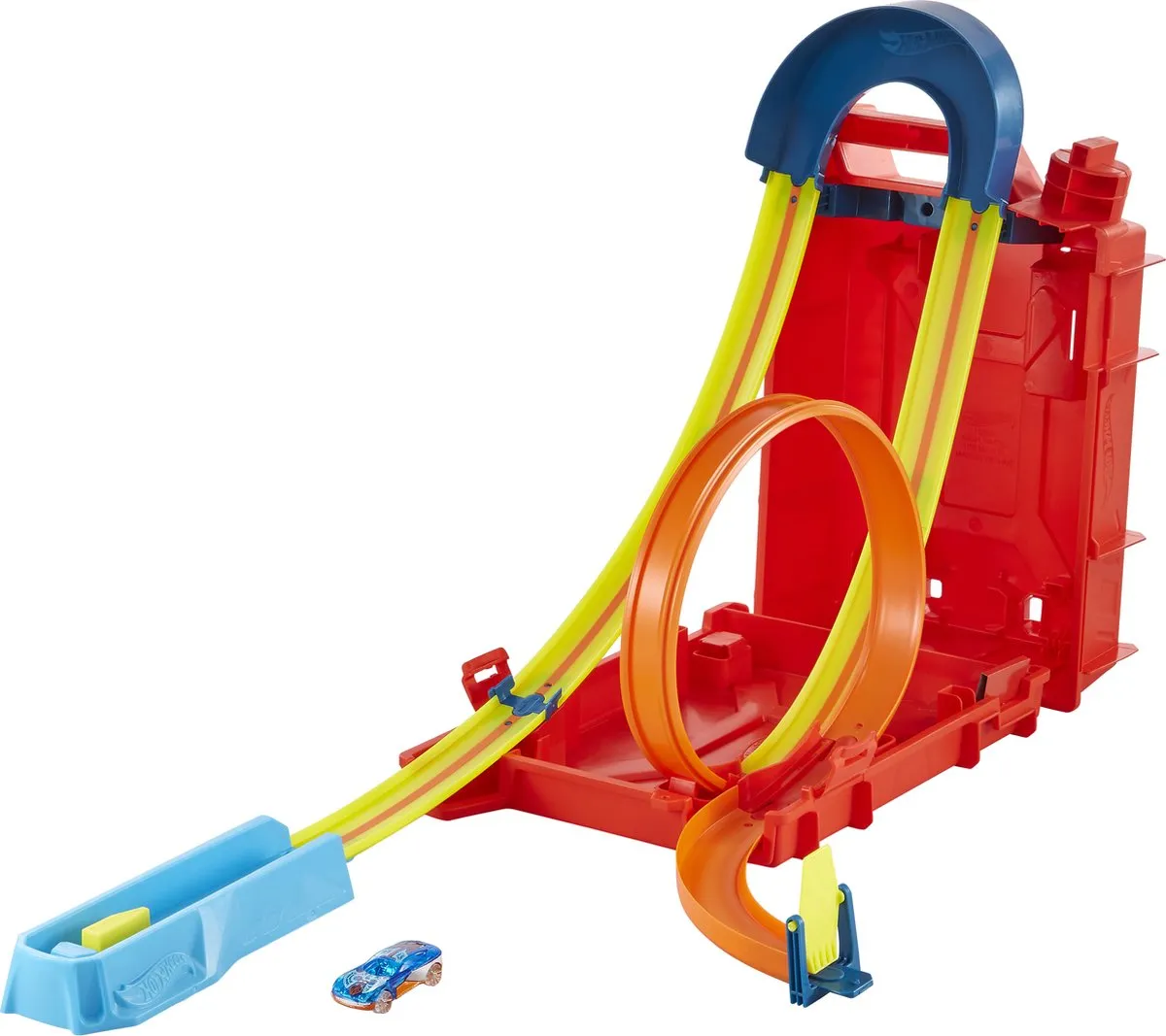 Hot Wheels Track Builder Tb Unlimited Brandstoftank Stuntpakket
