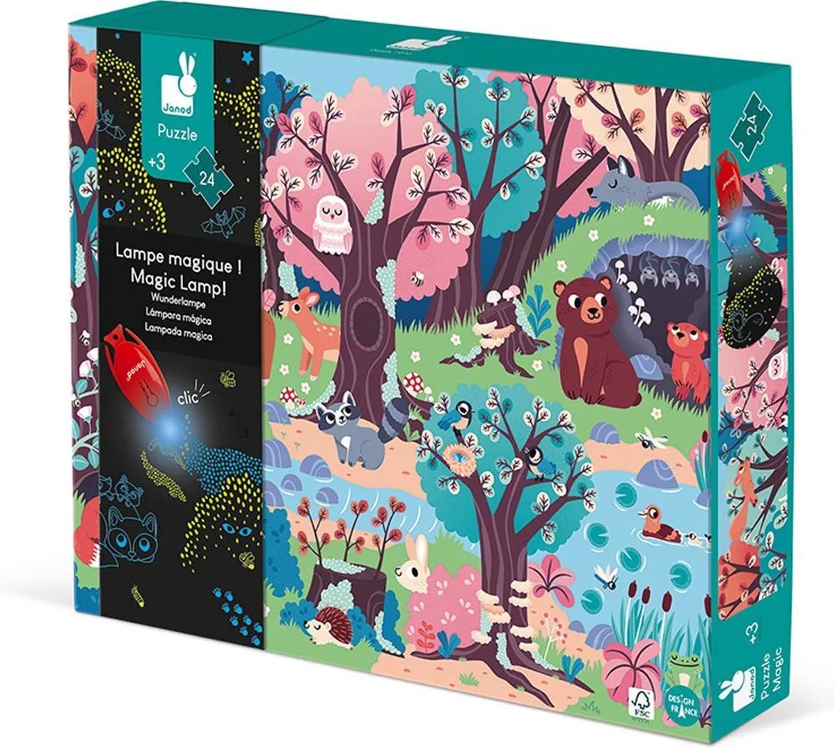 Janod Magische Puzzel - Het Bos speelgoed