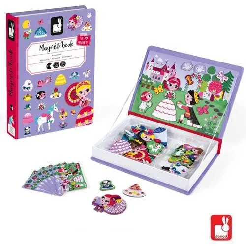 Janod Magnetibook - prinsessen speelgoed