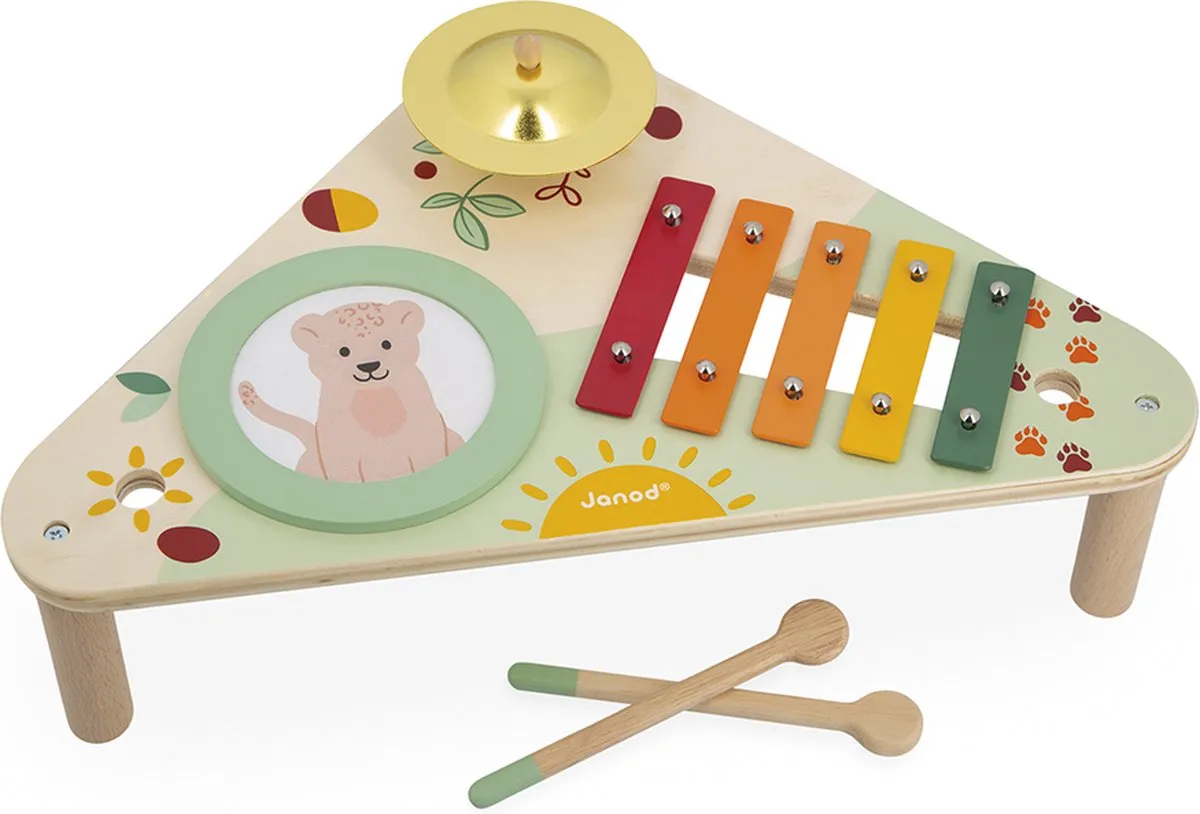 Janod Sunshine - Muziektafel speelgoed