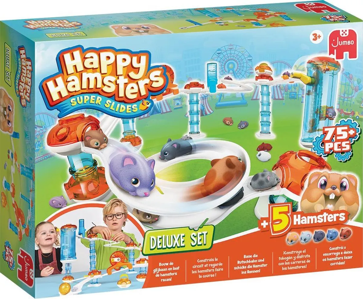 Jumbo Happy Hamsters Deluxe Set - Constructiespeelgoed speelgoed