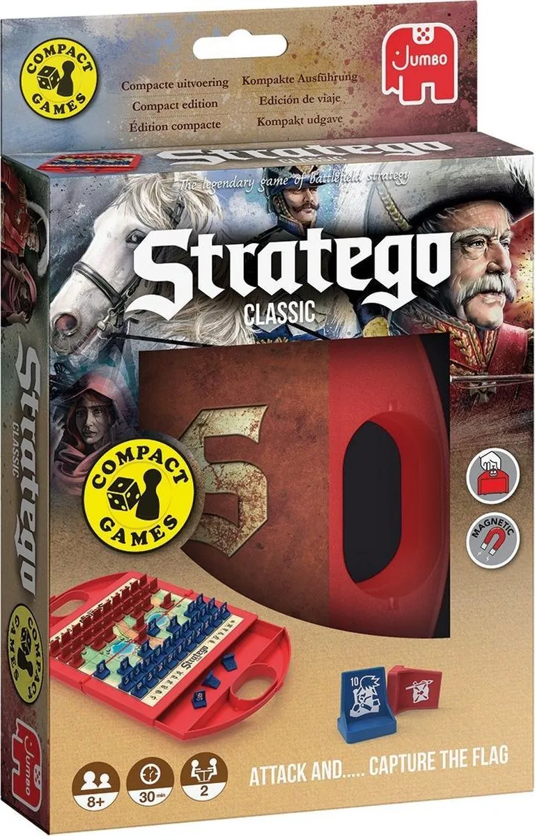 Jumbo Stratego Compact - Reiseditie Bordspel speelgoed