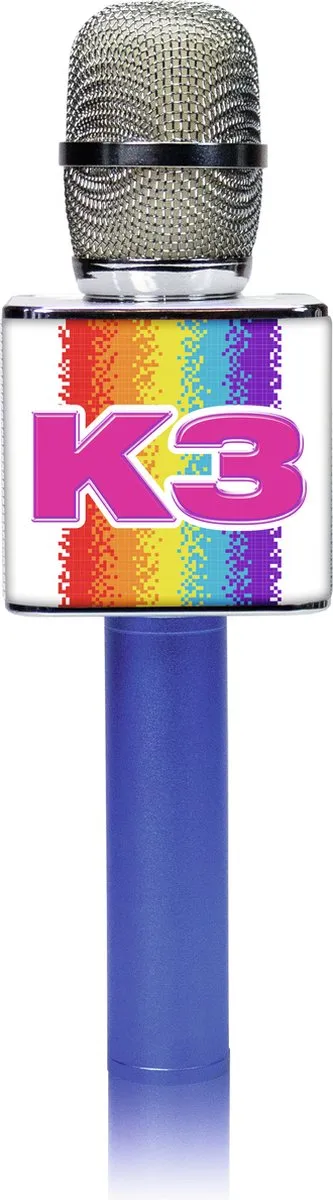 K3 karaoke microfoon - met geluidseffecten en luidspreker speelgoed