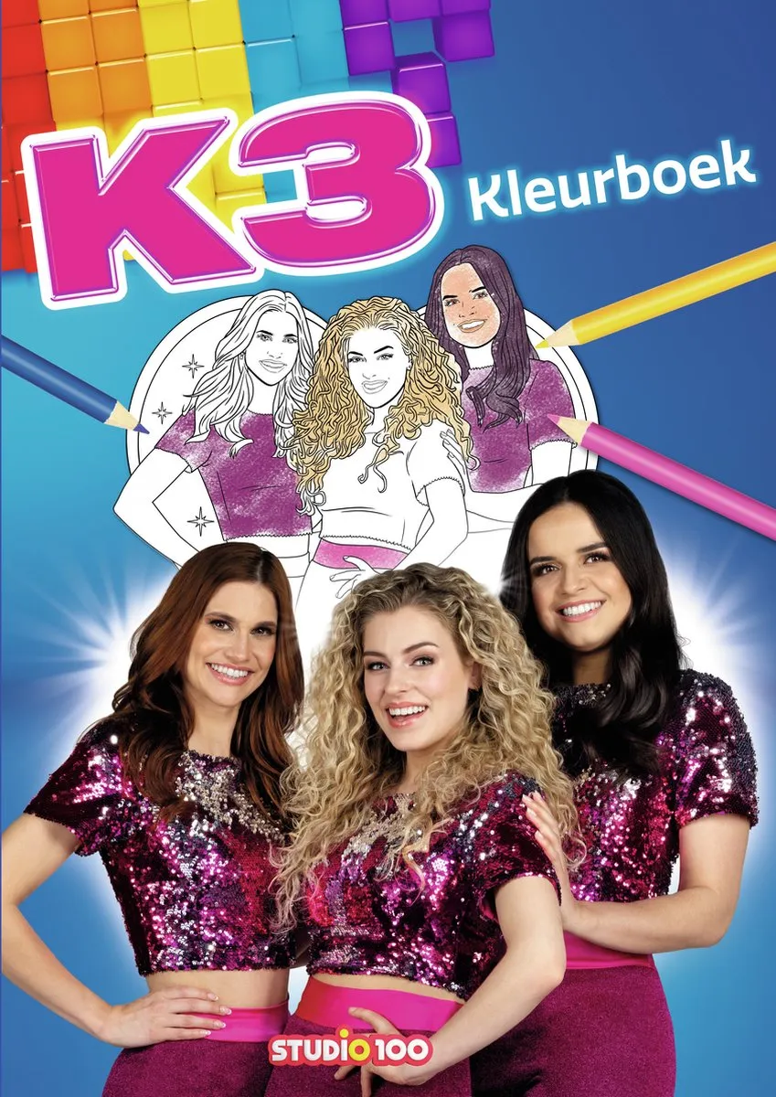 K3 kleurboek - Vleugels speelgoed
