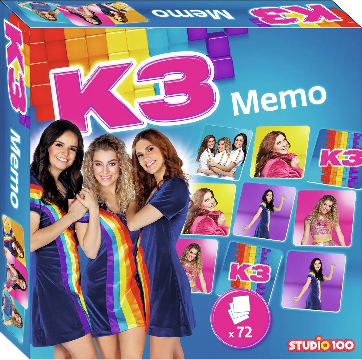 K3 memo - met 72 memokaarten speelgoed