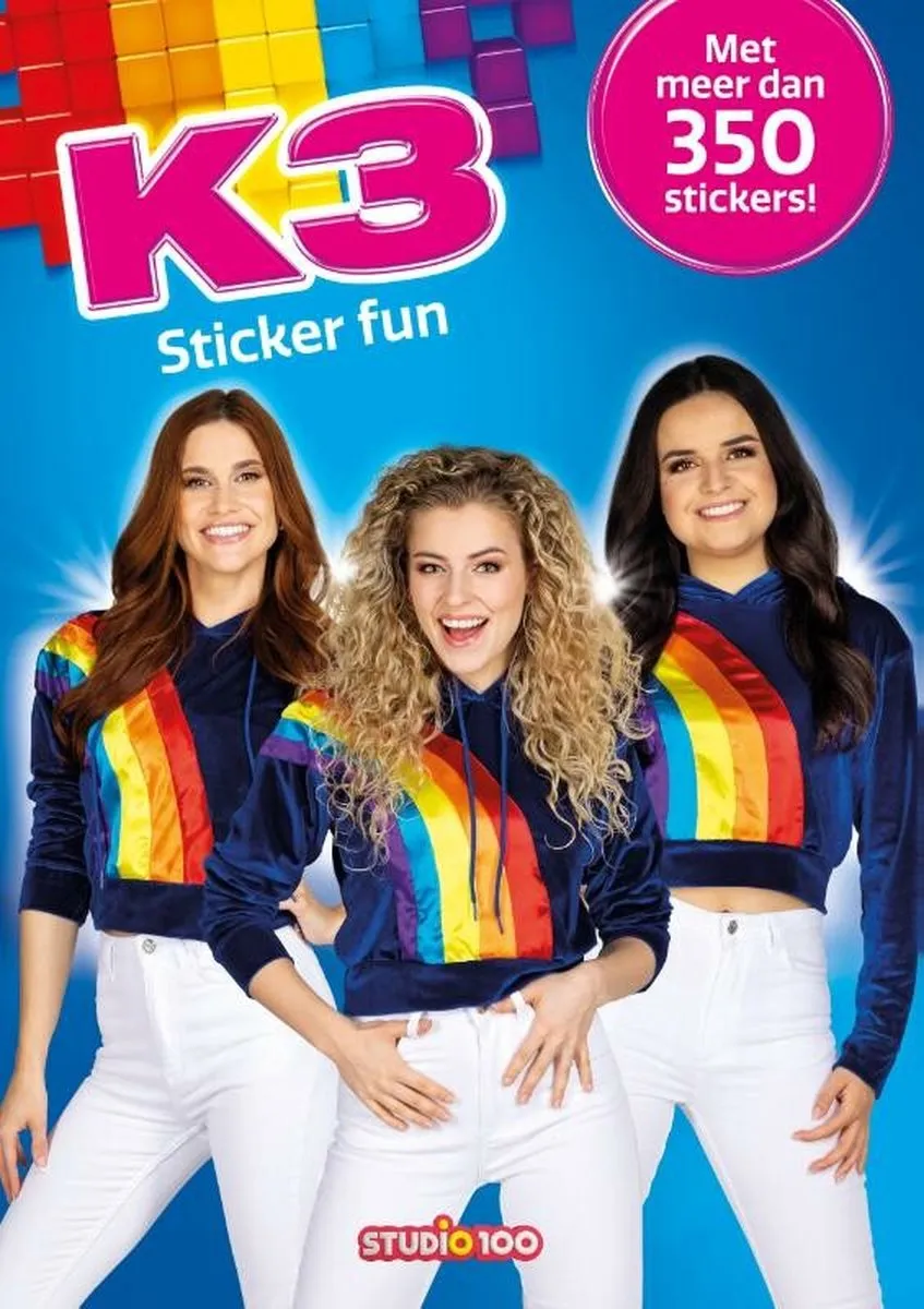 K3 stickerboek - Sticker Fun - met meer dan 350 stickers speelgoed