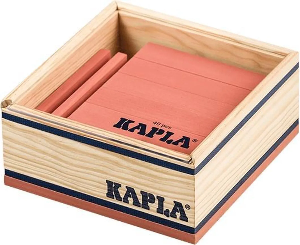 KAPLA Kleur - 40 Plankjes - Roze speelgoed