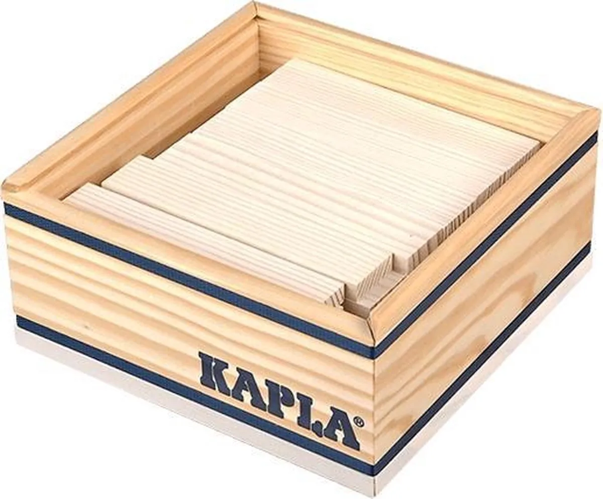 KAPLA Kleur - 40 Plankjes - Wit speelgoed