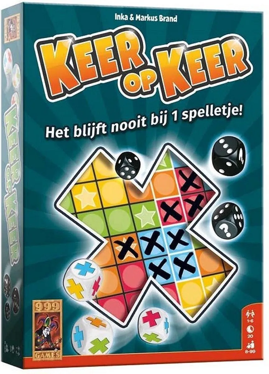 Keer op Keer Dobbelspel speelgoed