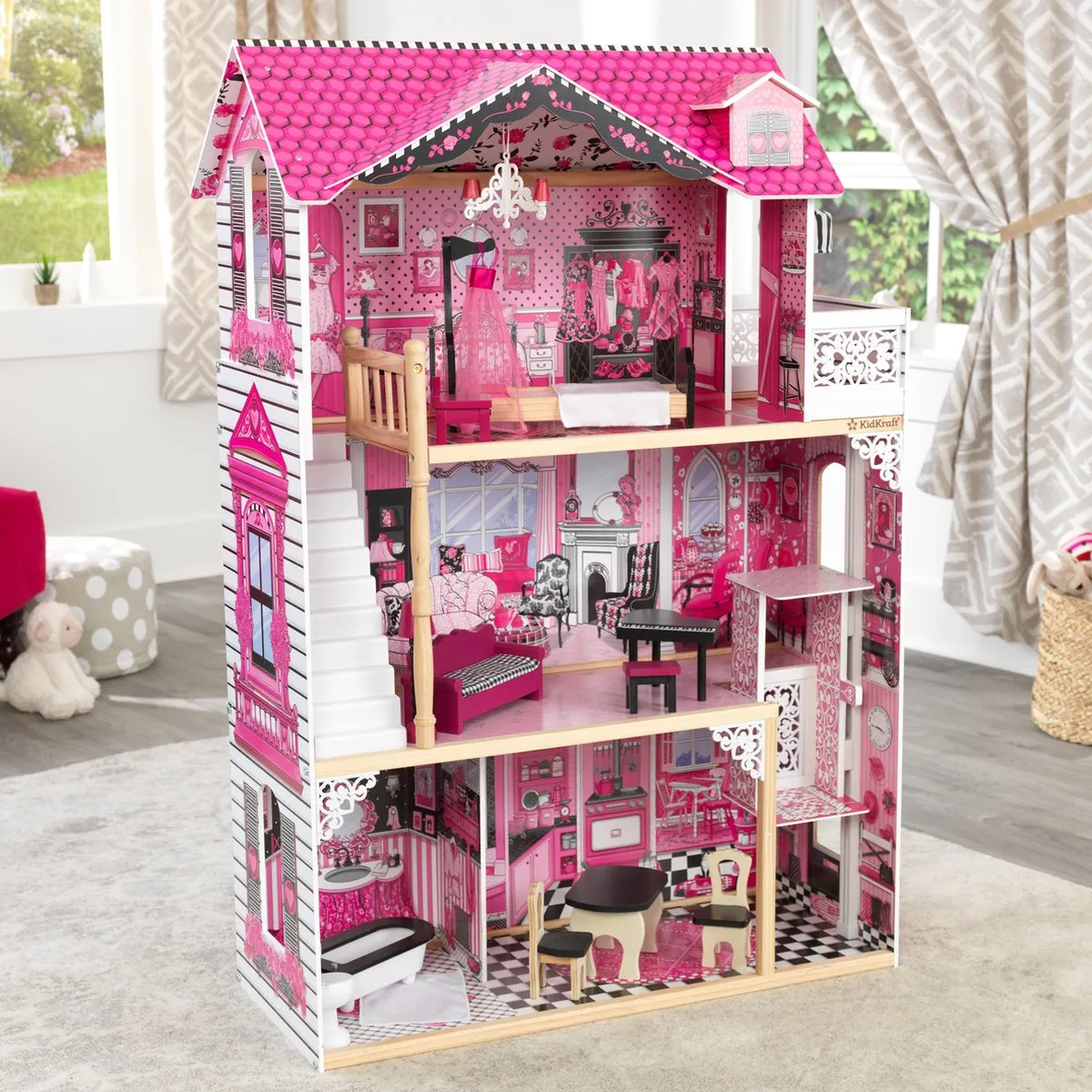 KidKraft Amelia Poppenhuis speelgoed