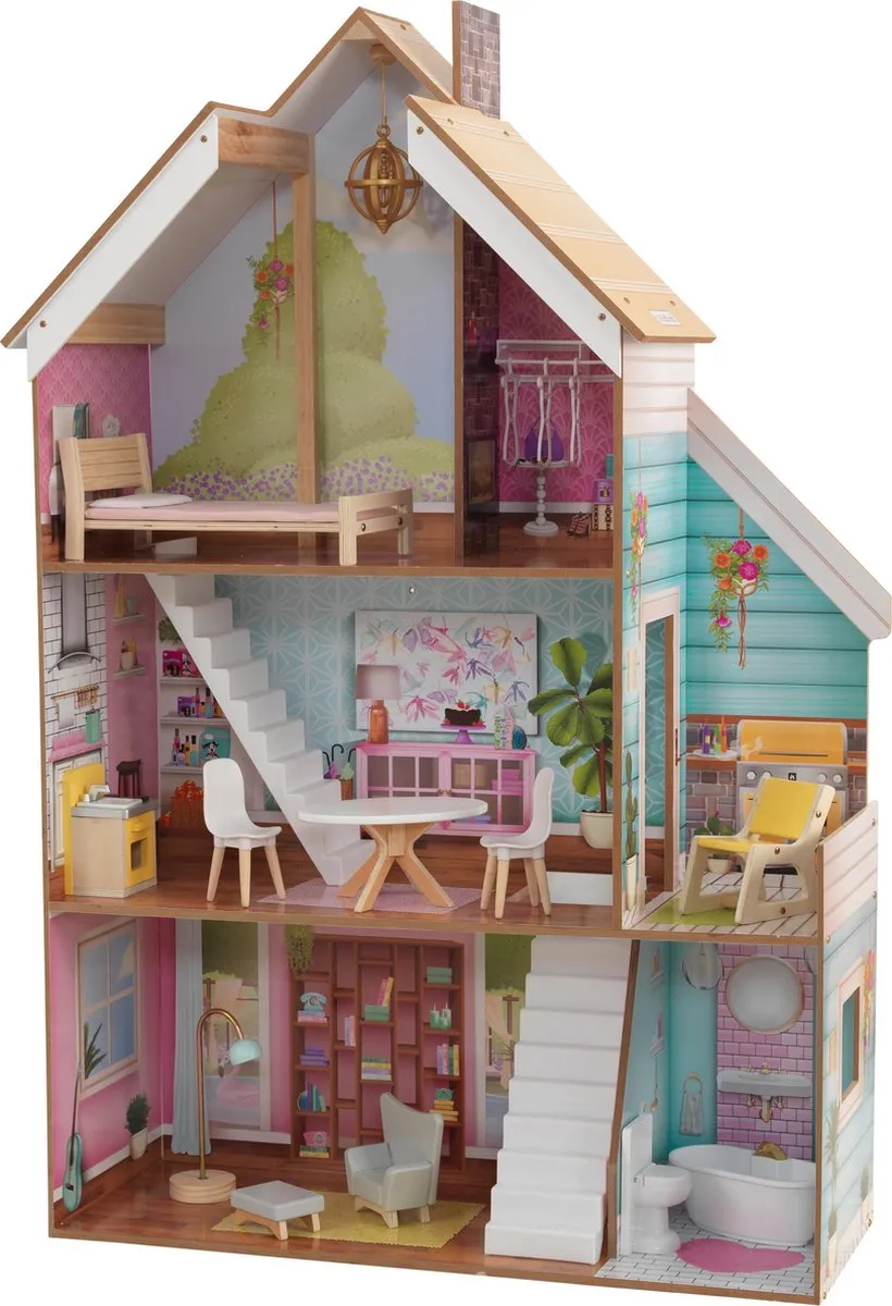 KidKraft Juliette houten Poppenhuis speelgoed