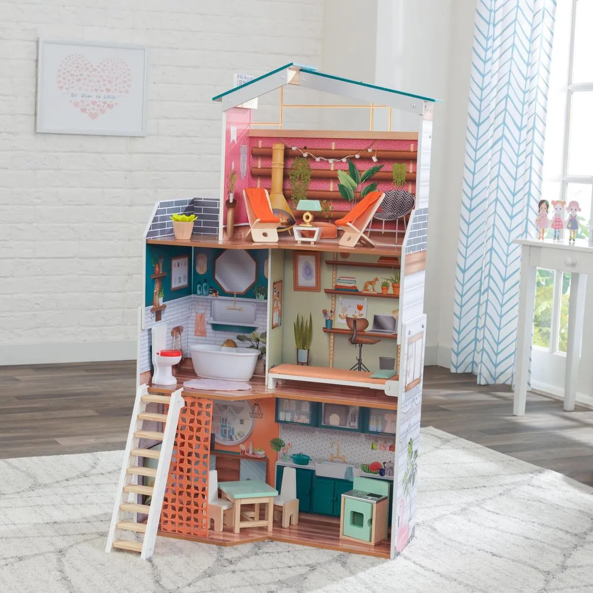 KidKraft Marlow Poppenhuis speelgoed