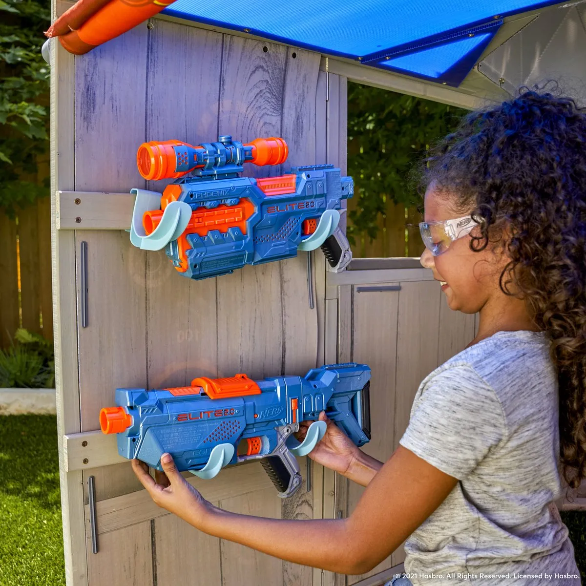 KidKraft Nerf Geo Strike Headquarters speelgoed