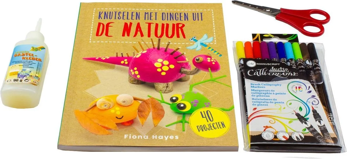 Boek - Knutselen met Dingen uit de Natuur speelgoed