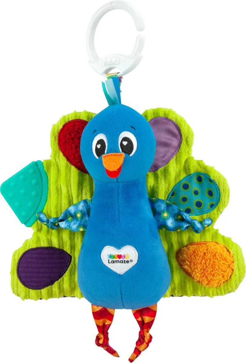 Lamaze Poppy de Pauw - Educatief Babyspeelgoed speelgoed
