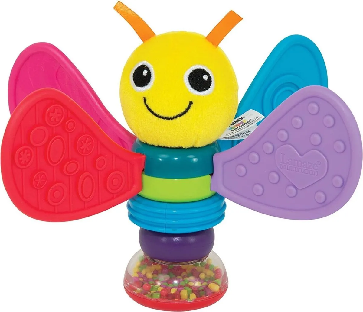 Lamaze Rammelaar Freddie De Vuurvlieg 12 X 17,5 Cm Pluche speelgoed