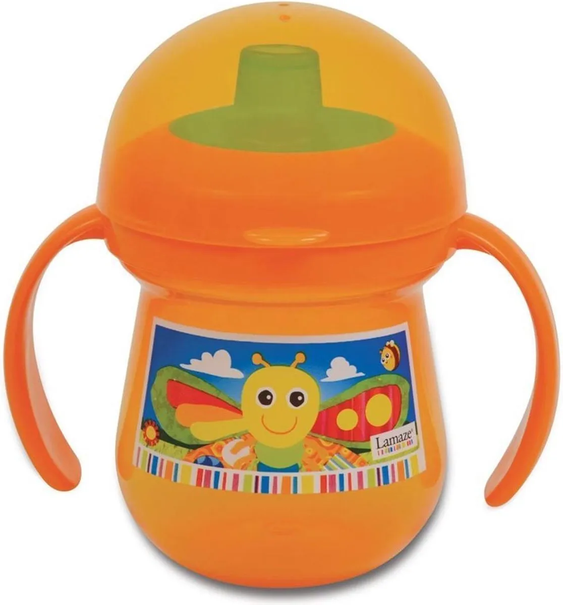 Lamaze Tuitbeker met zachte tuit - Freddie de vuurvlieg speelgoed