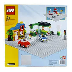 LEGO - Basic Bouwplaat Grijs Groot speelgoed