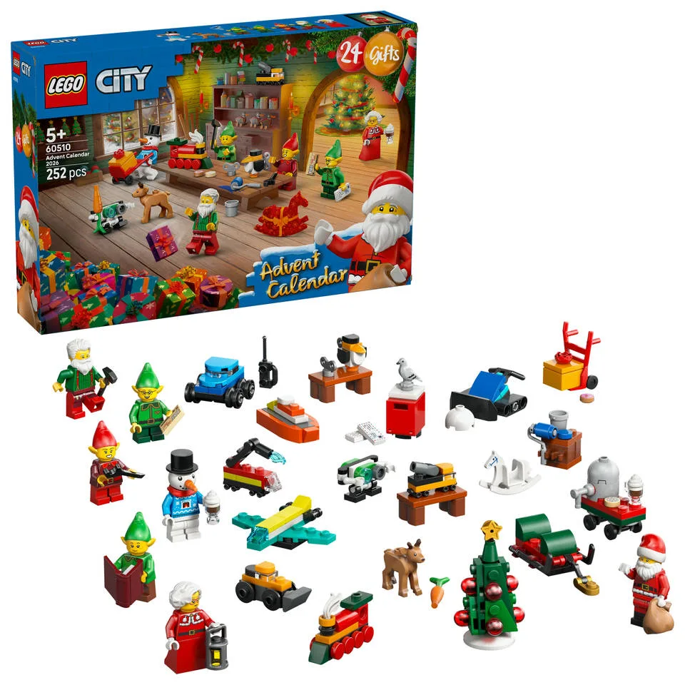 LEGO City adventskalender 2026 60510 speelgoed