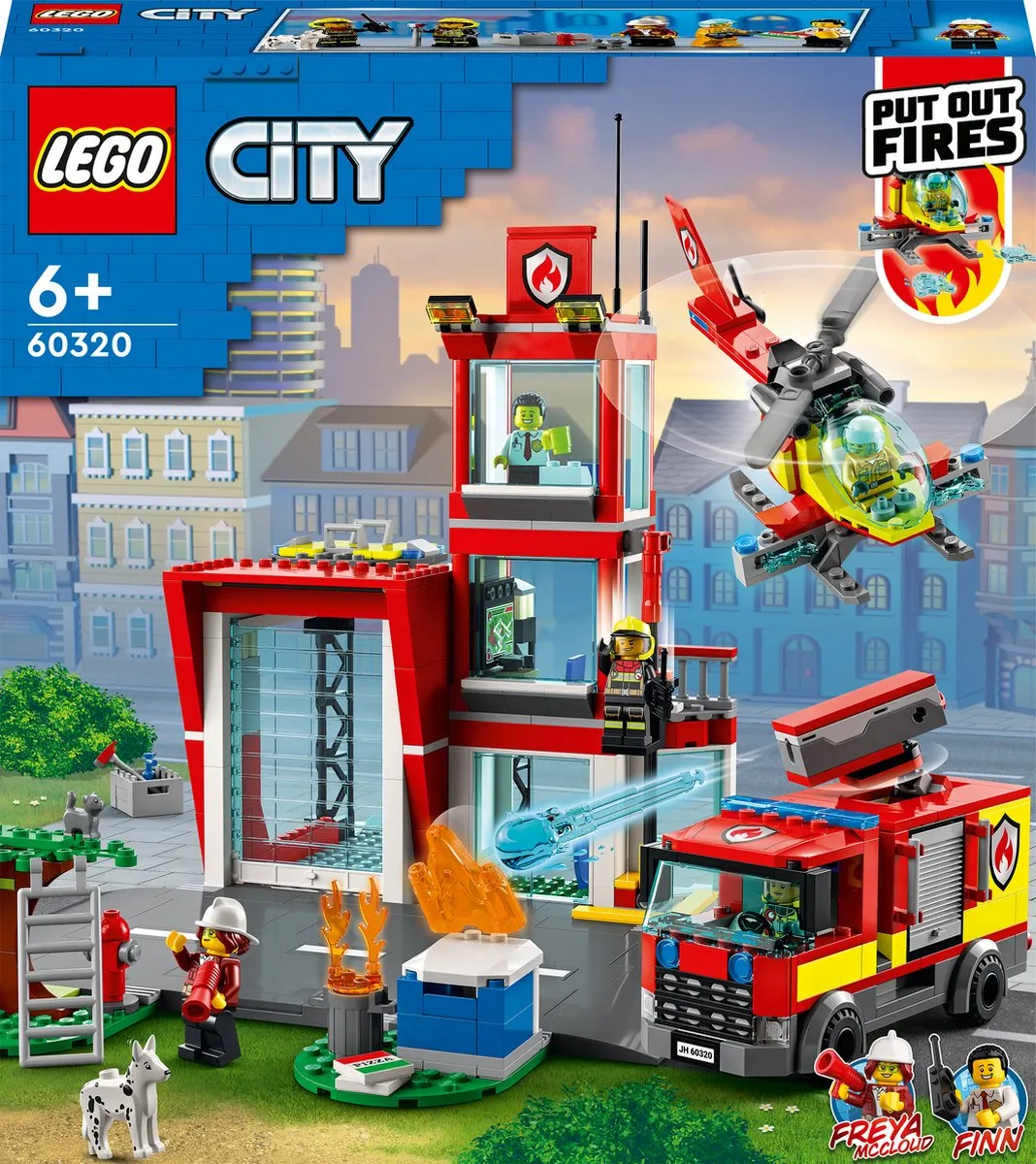 LEGO City Brandweerkazerne - 60320 speelgoed