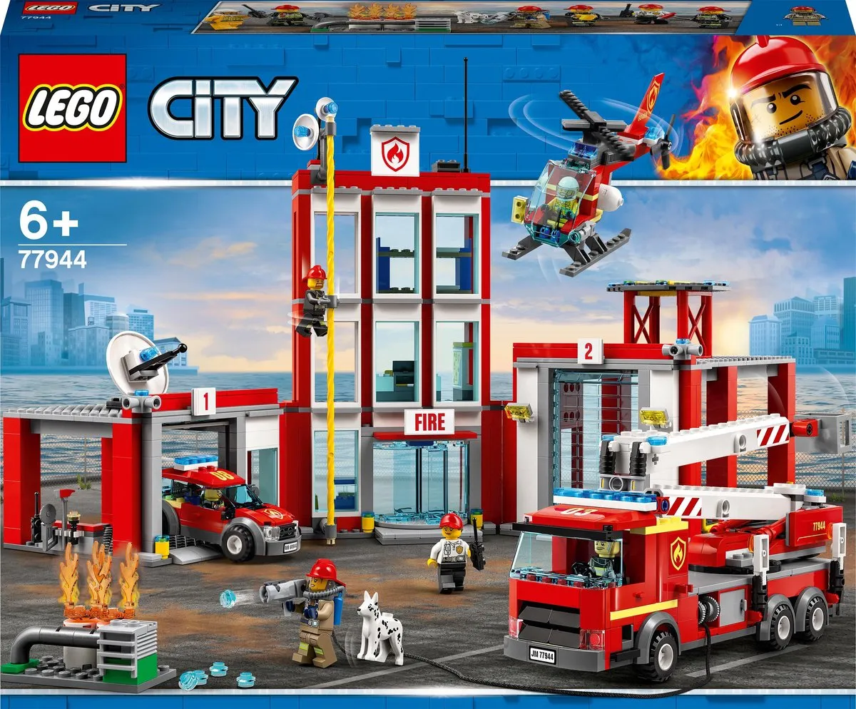 LEGO City Brandweerkazerne Hoofdkwartier - 77944 speelgoed
