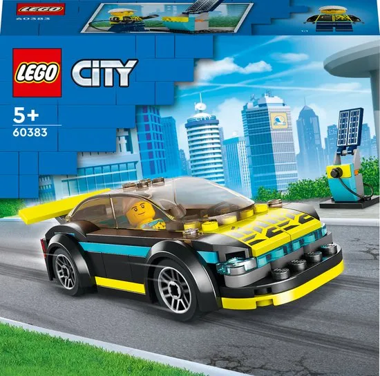 LEGO City Elektrische sportwagen Bouwset - 60383 speelgoed