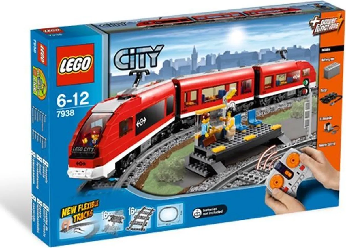 LEGO City Passagierstrein - 7938 speelgoed