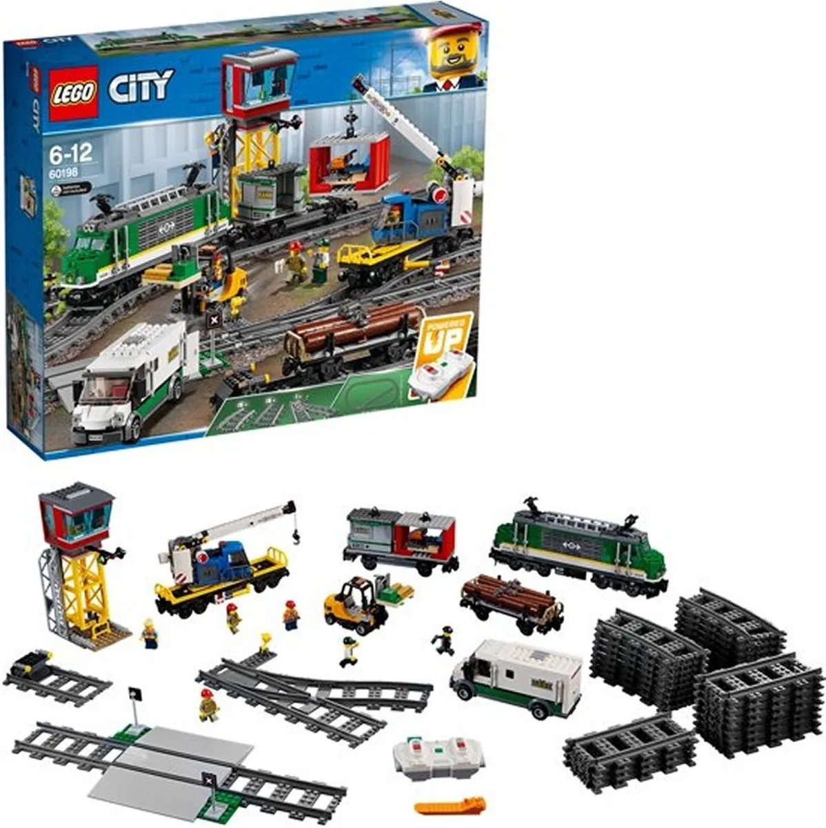 LEGO City Treinen Vrachttrein - 60198 speelgoed