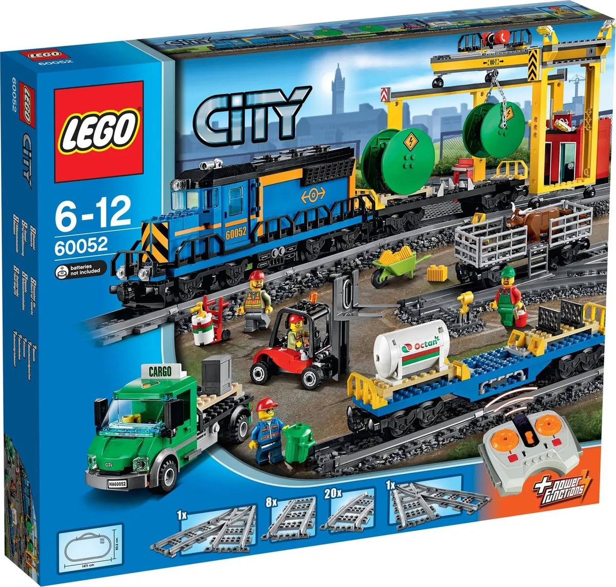 LEGO City Vrachttrein - 60052 speelgoed