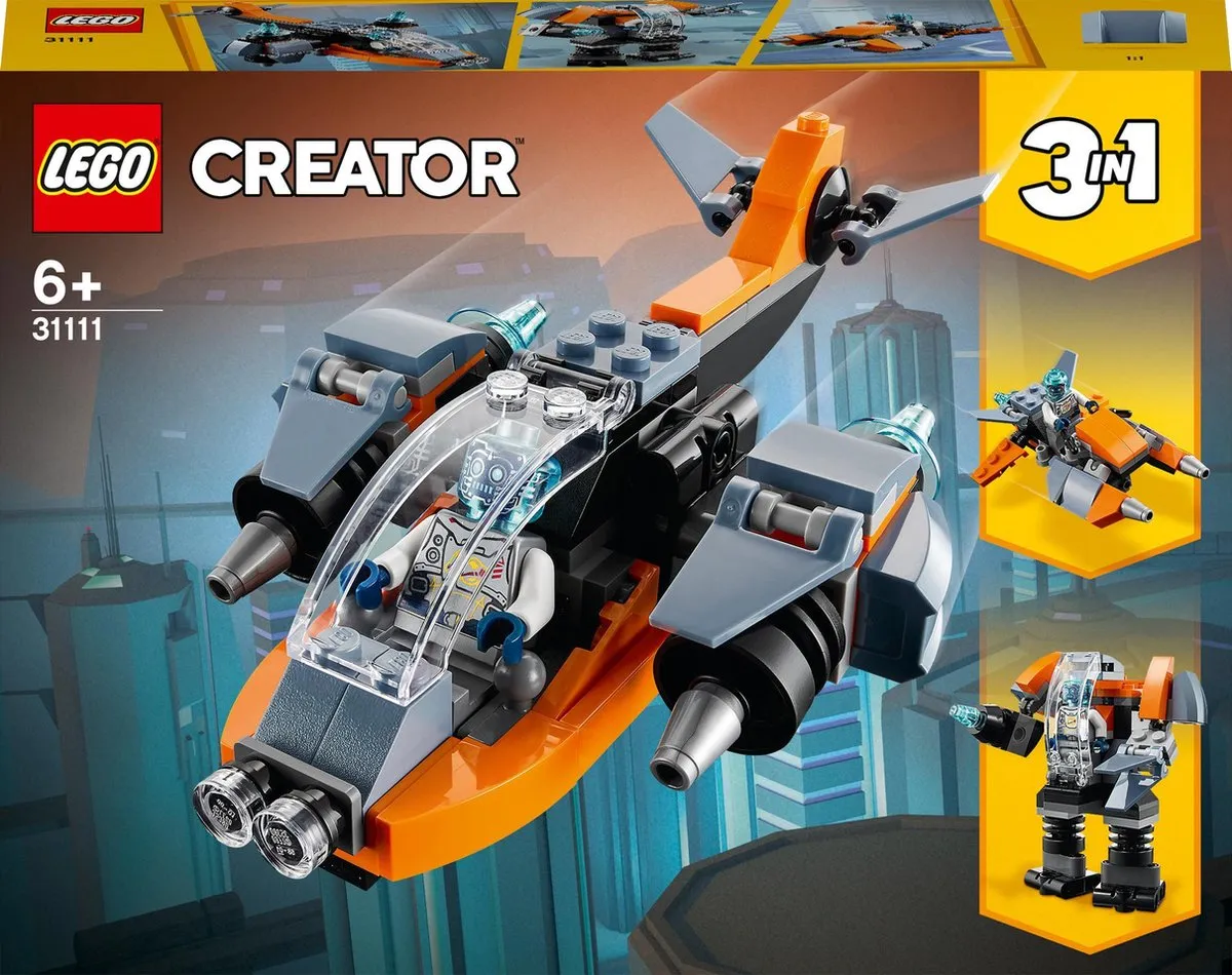LEGO Creator Cyber Drone - 31111 speelgoed