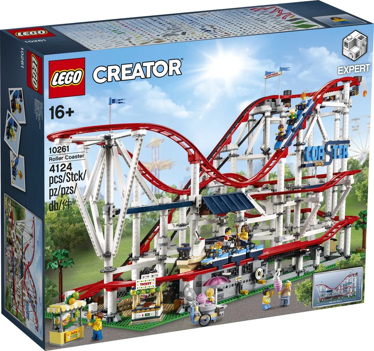LEGO Creator Expert Achtbaan - 10261 speelgoed