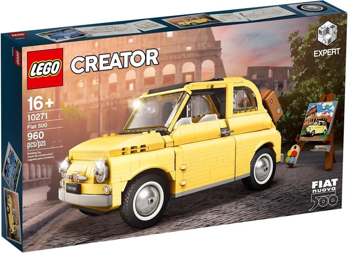 LEGO Creator Expert Fiat 500 - 10271 speelgoed