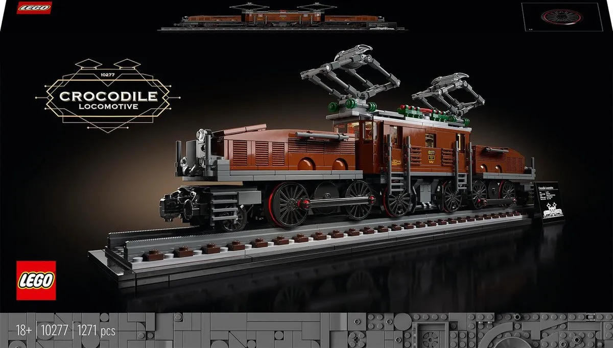 LEGO Creator Expert - Krokodil Locomotief - 10277 speelgoed