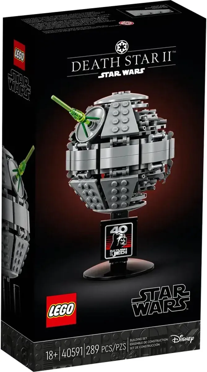 Lego - Death Star II - Star Wars - Disney - 40591 speelgoed