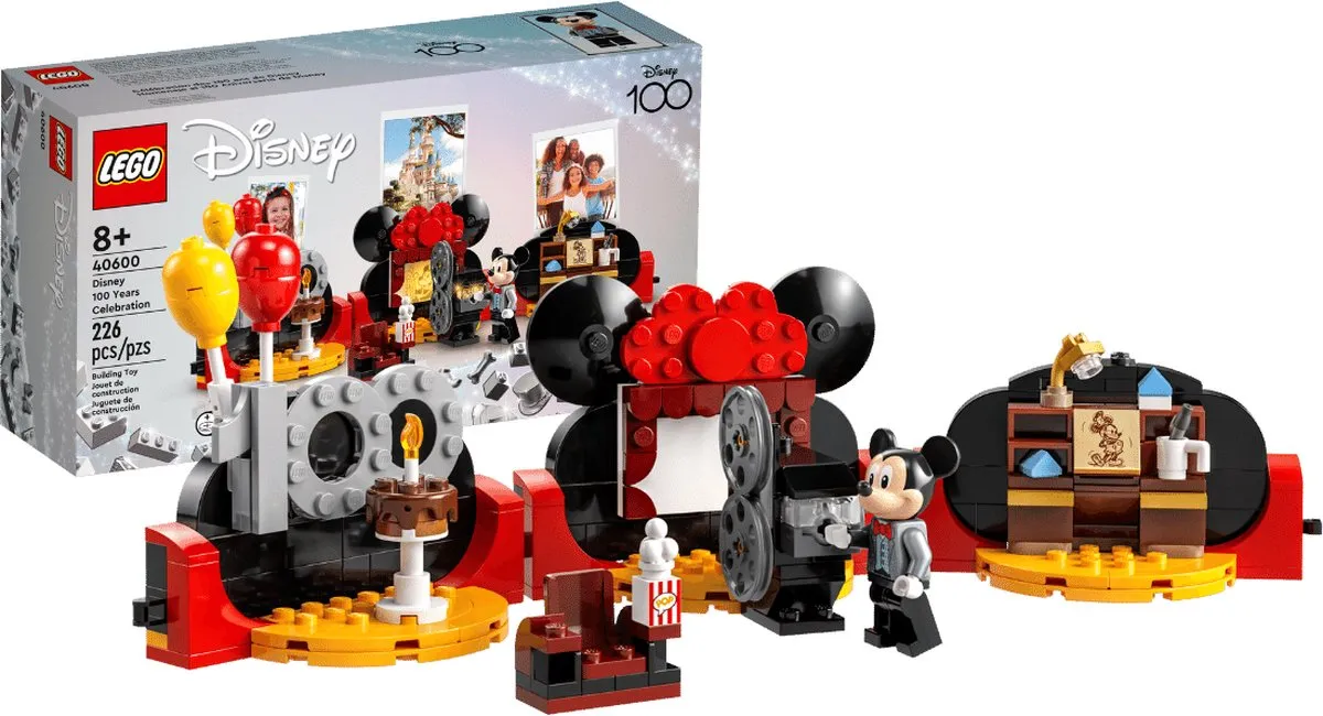 Lego - Disney 100 Years Celebration - 100 jaar jubileum - 40600 speelgoed
