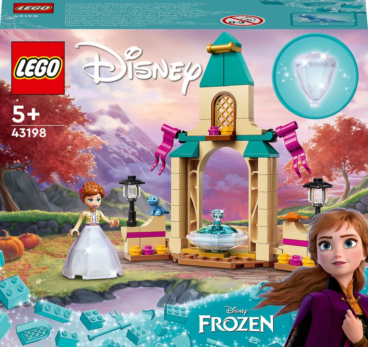 LEGO Disney Binnenplaats van Anna's Kasteel - 43198 speelgoed