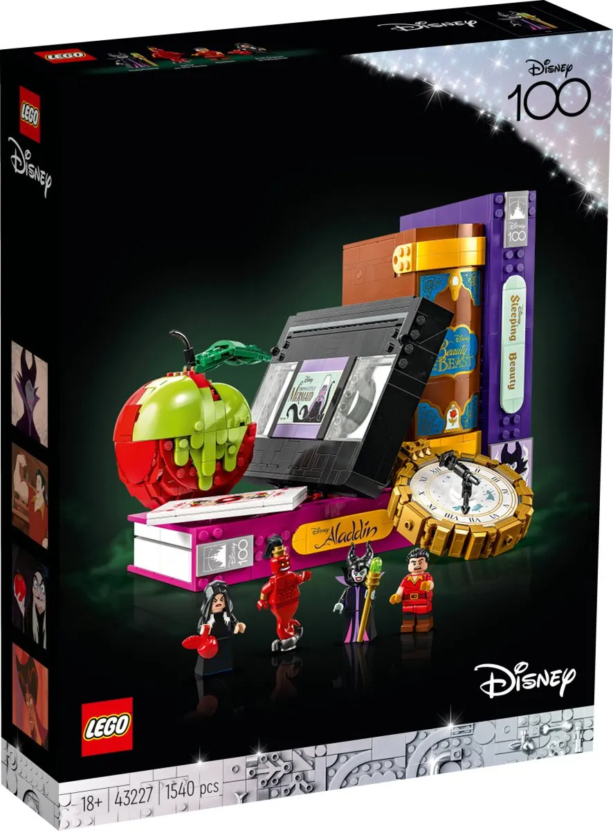 LEGO Disney Classic 100 jaar Symbolen van beroemde schurken - 43227 speelgoed