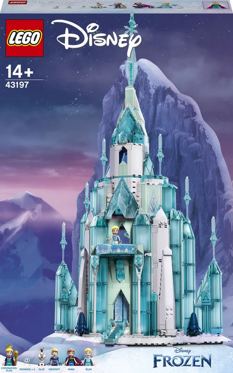 LEGO Disney Frozen 2 Het IJskasteel - 43197 speelgoed