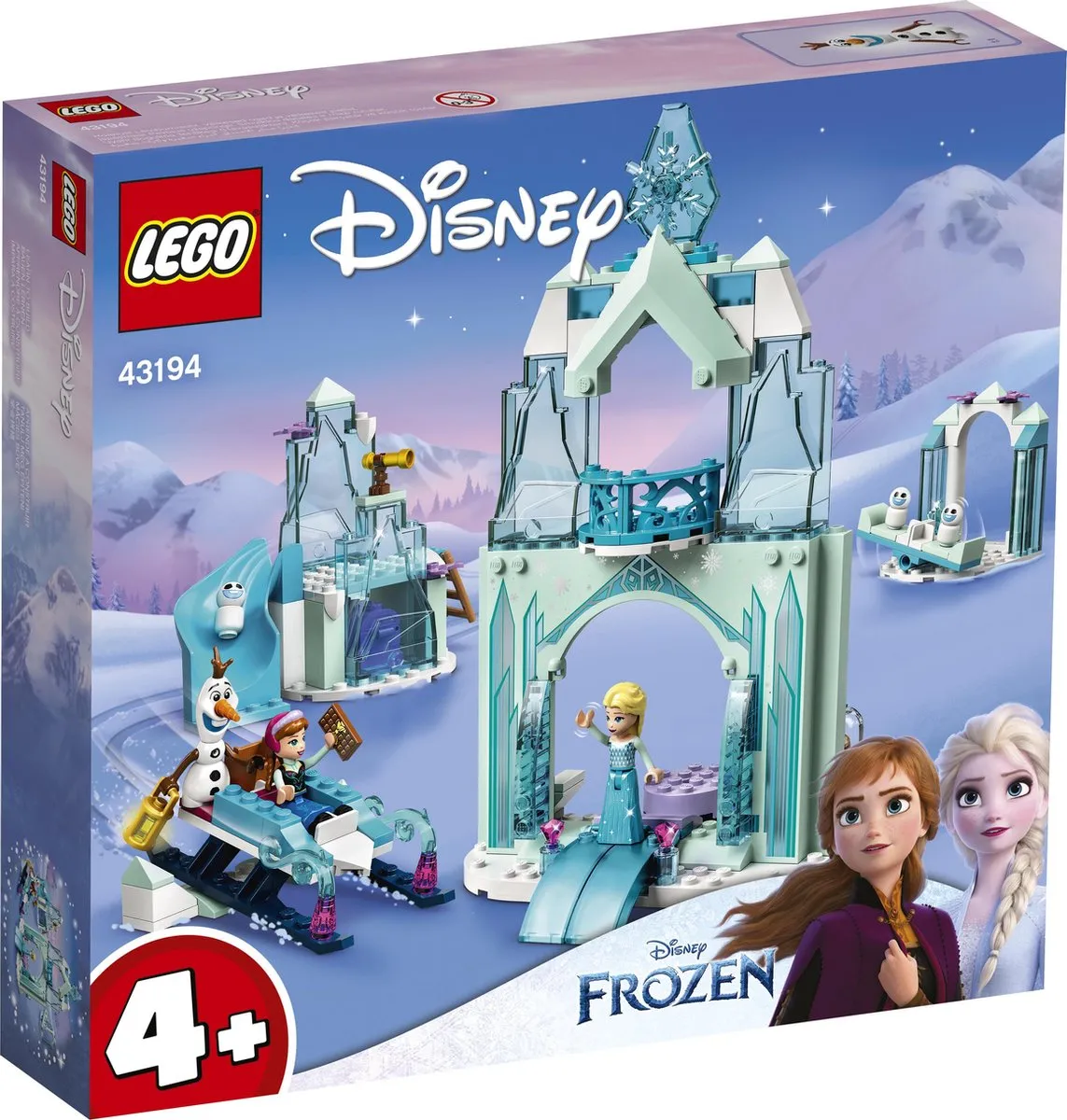 LEGO Disney Frozen 4+ Anna en Elsa's Frozen Wonderland - 43194 speelgoed