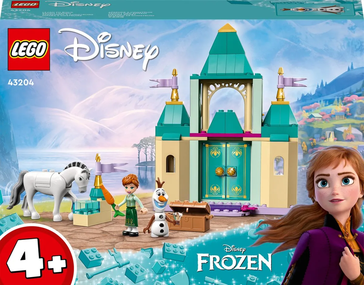 LEGO Disney Frozen Anna en Olaf Plezier in het kasteel - 43204 speelgoed