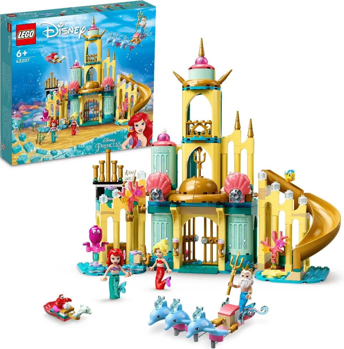 LEGO Disney Kleine Zeemeermin Ariëls Onderwaterpaleis - 43207 speelgoed
