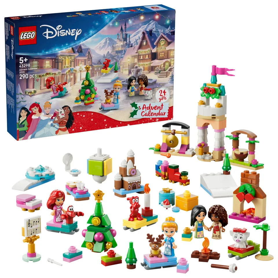 LEGO Disney Princess adventskalender 2026 43298 speelgoed
