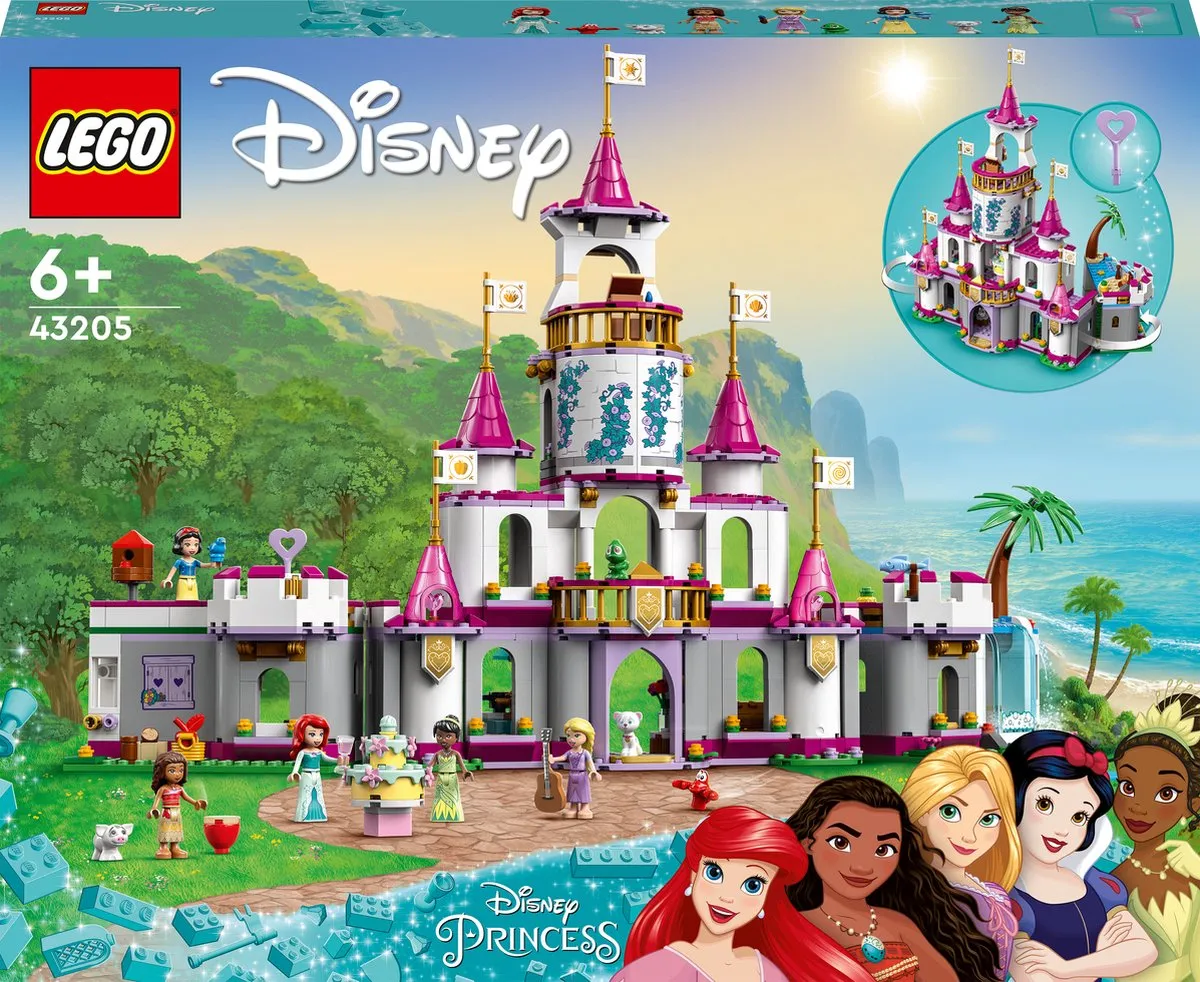 LEGO Disney Princess Het ultieme avonturenkasteel - 43205 speelgoed