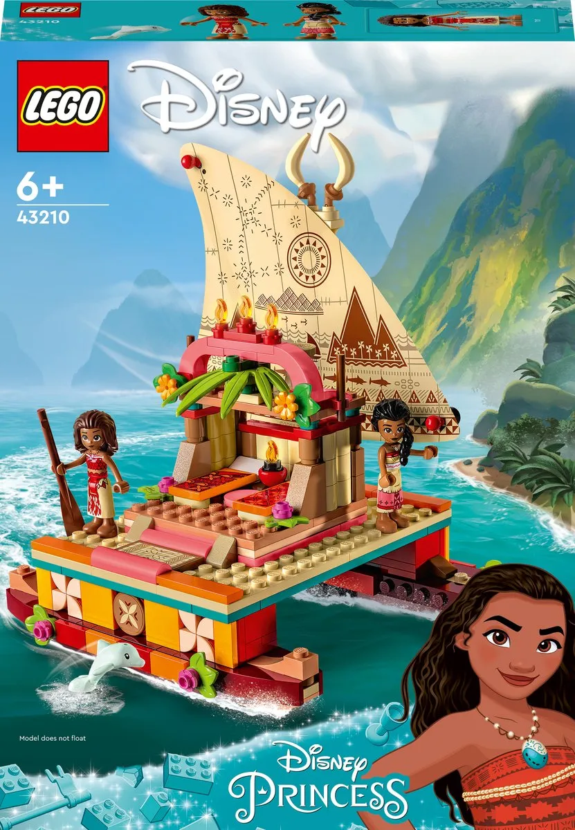 LEGO Disney Princess Vaiana’s ontdekkingsboot - 43210 speelgoed