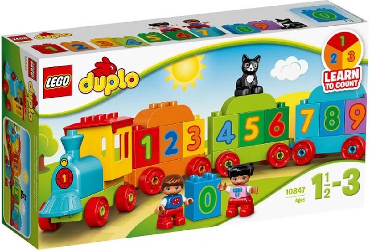 LEGO DUPLO Getallentrein - 10847 speelgoed