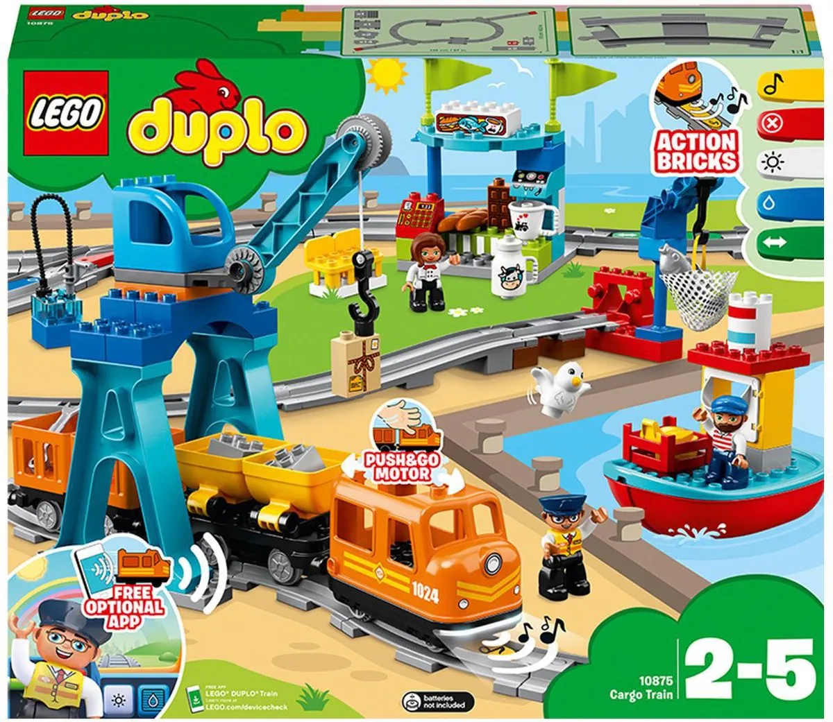 LEGO DUPLO Goederentrein - 10875 speelgoed