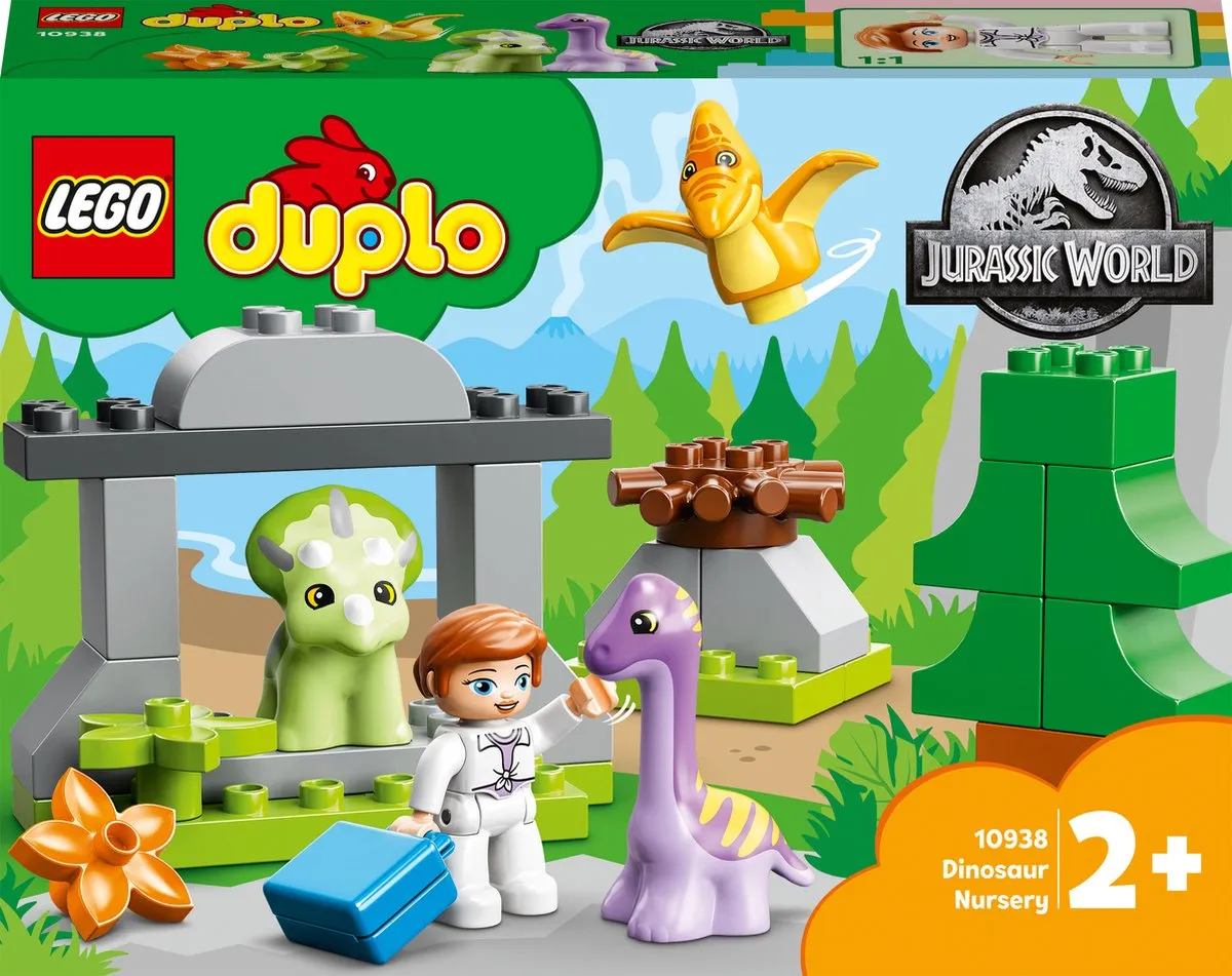 LEGO DUPLO Jurassic World Dinosaurus crèche - 10938 speelgoed